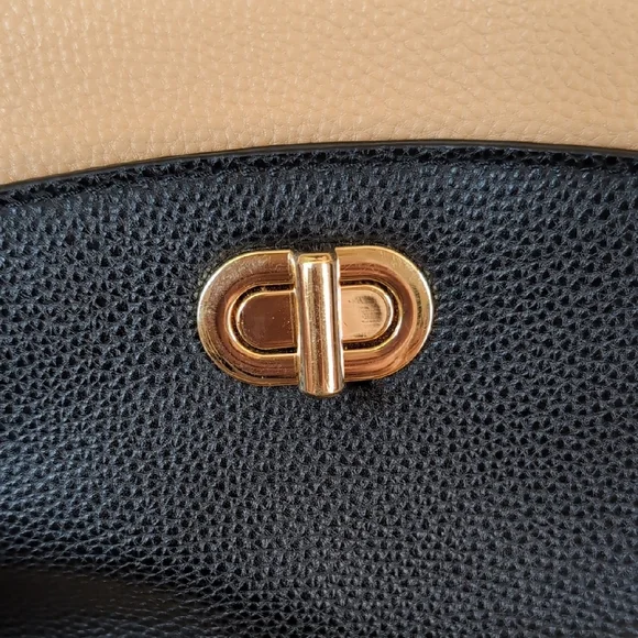 Nanette Lepore Black and Tan Purse - Picture 14 of 16